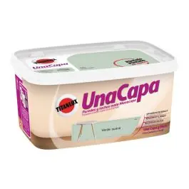 Pintura plastica una capa mate 4 l verde suave titan - Titanlux
