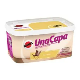 Pintura plastica una capa mate 4 l ocre medio titan - Titanlux