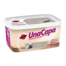 Pintura plastica una capa mate 4 l gris medio titan - Titanlux