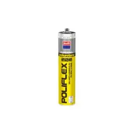 Masilla poliuretano poliflex plus 300 ml gris krafft