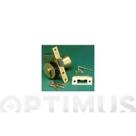 Cerradura pomo 1561 laton 60 mcm