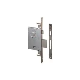 Cerradura seguridad 3 puntos niquelada golpe y lla 60 mm/borjas 4 vueltas/varillas opcionales cisa