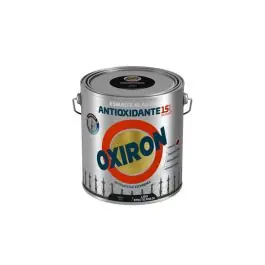 Esmalte antioxidante agua oxiron liso efecto forja 2,5 l negro titan