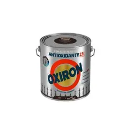 Esmalte antioxidante agua oxiron liso brillante 2,5 l tabaco titan