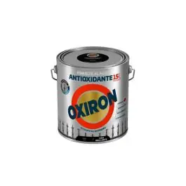 Esmalte antioxidante agua oxiron liso brillante 2,5 l negro titan