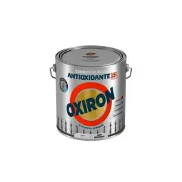 Esmalte antioxidante agua oxiron liso satinado 2,5 l blanco titan