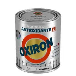 Esmalte antioxidante agua oxiron liso mate 750 ml blanco titan