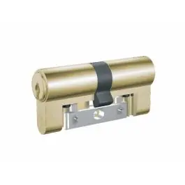 Cilindro entro leva larga, doble embrague, refuerzo lam, 30-30 laton, 5 llaves dormakaba