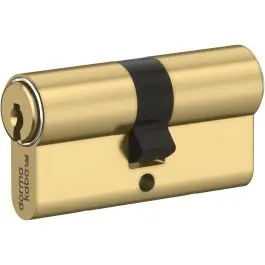 Cilindro entro leva larga, doble embrague, refuerzo lam, 30-50 laton, 5 llaves dormakaba
