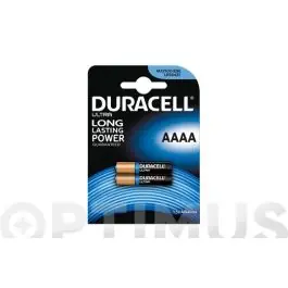 Pila especial alcalina ultra m3 lr03 aaaa bl2 duracell