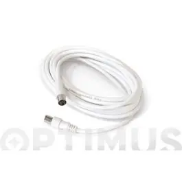 Prolongador de antena eco 5m blanco axil