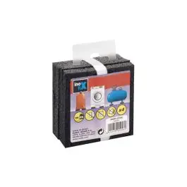 Almohadilla antivibracion negro 4 unidades inofix
