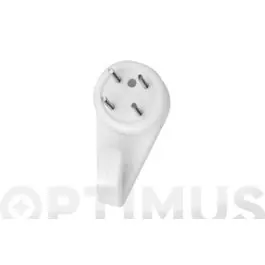 Colgador para cuadros blanco 4 unidades inofix