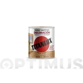 Barniz sintetico decoracion brillante 250 ml incoloro titanlux
