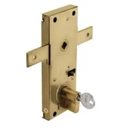Cerradura central de persiana vertical 11b 154 x 60 mm bicromatada cvl