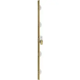 Cerradura seg. 7140 e-70mm 5p cl40mm dcha esmaltado oro mcm