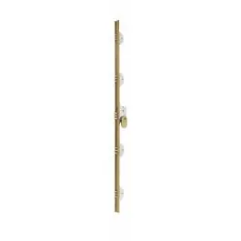 Cerradura seg. 7140 e-70mm 5p cl40mm izda. esmaltado oro mcm