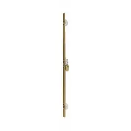 Cerradura seg. 7140 e-50mm 3p cl40mm izda. esmaltado oro mcm