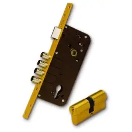 Cerradura mad.emb. 23x50mm 810803030bc bicapa c/cu yale