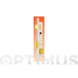 Cerradura metalica 5550 entrada 12mm cilindro ovalado niquelado lince