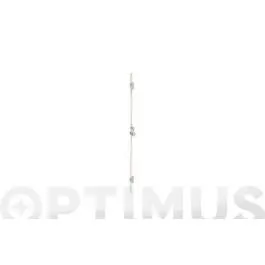 Cerradura seguridad embutir 3 puntos tlpn3/30-30 corto dorado tesa