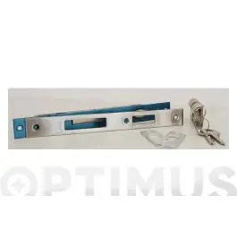 Cerradura metalica 2216-20 entrada 20mm acero inox tesa
