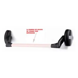 Antipanico sobreponer 1/2/3 puntos cierre reversible modular sin barra negro cisa