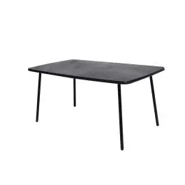 Mesa jard 160x90x72cm natuur hierro/cristal ne ancara nt1327 import
