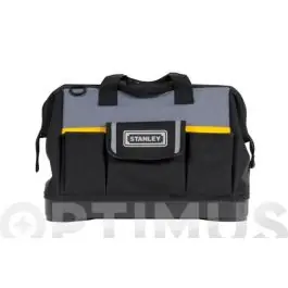 Bolsa herramientas gran apertura 275 x 447 x 235 mm negra stanley