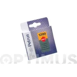 Grapa 530/6 1.200 uds, cobreada petrus