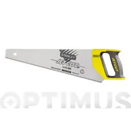 Serrucho carpintero mango abs 450 mm jet cut sp stanley