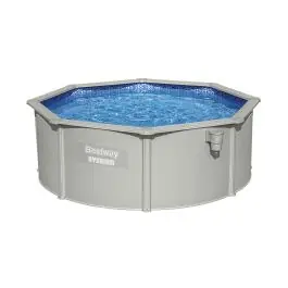 Piscina redonda chapa depuradora arena poliester 360x120cm bestway