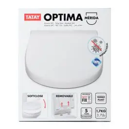 Tapa wc inodoro 365x25x445 pp bl merida tatay