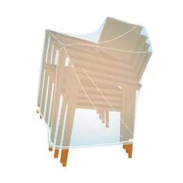 Funda sillas apiladas 105x60x60 cm campingaz