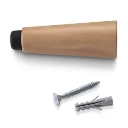 Tope pta inofix con tornillo mad haya 30x30x85 3165-8-