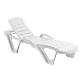 Tumbona monoblock blanca shaf