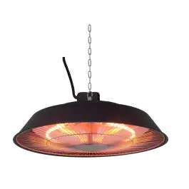 Calefactor electrico exterior terraza techo halogeno 1500 w ip34 natuur