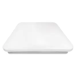 Plafon cuadrado 24w 1900lm 6500k 33x33x7cm abs blanco garza