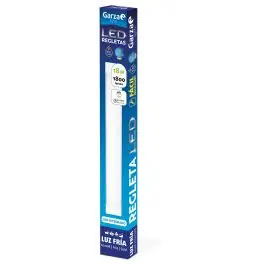 Regleta slim 18w 60,1x7,8x17,5cm 1800lm 6000k 60cm abs bl re garza