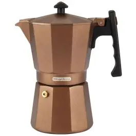 Cafetera italiana induccion aluminio cobre jamaica 12tazas magefesa
