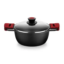Cacerola coc alta 20cm c/tapa alu ro a410320 bra