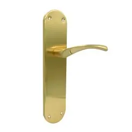 Manilla 707 placa ancha acero/aluminio (juego) 70x280mm laton satinado micel