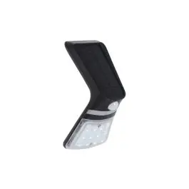 Aplique ilumin solar 1,5w 220lm 4000k ip65 ext. par polic ne luceco