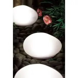 Piedra exter. 14,5 x 12,7 x 8cm solar crist bl legsgsl14-01 luceco