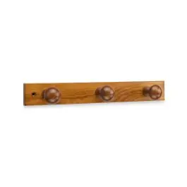 Colgador pared 3 pomos inofix mad miel 3773 3773-9 ud