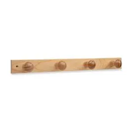 Colgador pared 4 pomos inofix mad nat 3774 3774-8 ud