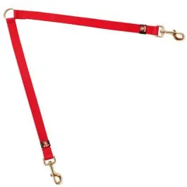 Correa mascota acople arppe nyl rojo basic 2 perros 40770115