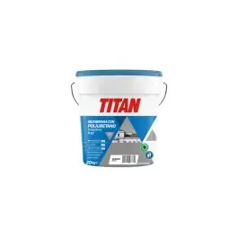 Pintura impermeabilizante con poliuretano h10 20 kg blanco titan