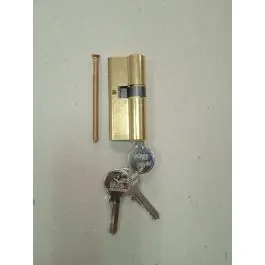 Cilindro f5 leva larga 30-40 laton, 3 llaves iseo