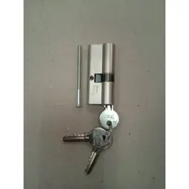 Cilindro f5 leva larga 30-40 niquel, 3 llaves iseo